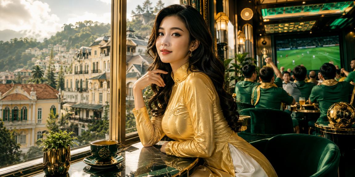 Nhóm bạn tại Đà Lạt mặc áo dài chơi bài và tham gia trò chơi giải trí trong không gian ấm cúng