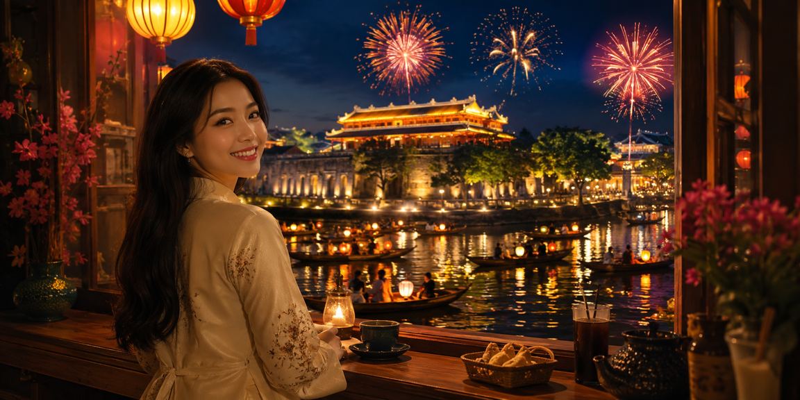 Người dùng Huế ngồi cà phê sáng phân tích kèo cược thể thao trên điện thoại