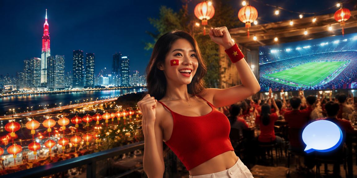 Người chơi Việt Nam tham gia cá cược trực tuyến trong không gian hiện đại